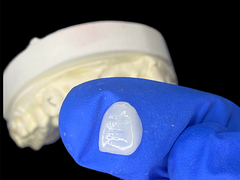 IPS e.max A1 रंग में काटने वाले अंग के लिए फनीर