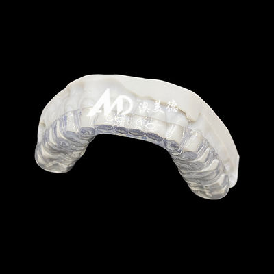 खरीदें Dual Layer Hard Soft Night Guard Custom Dental Splint for Bruxism Grinding Clenching online manufacture